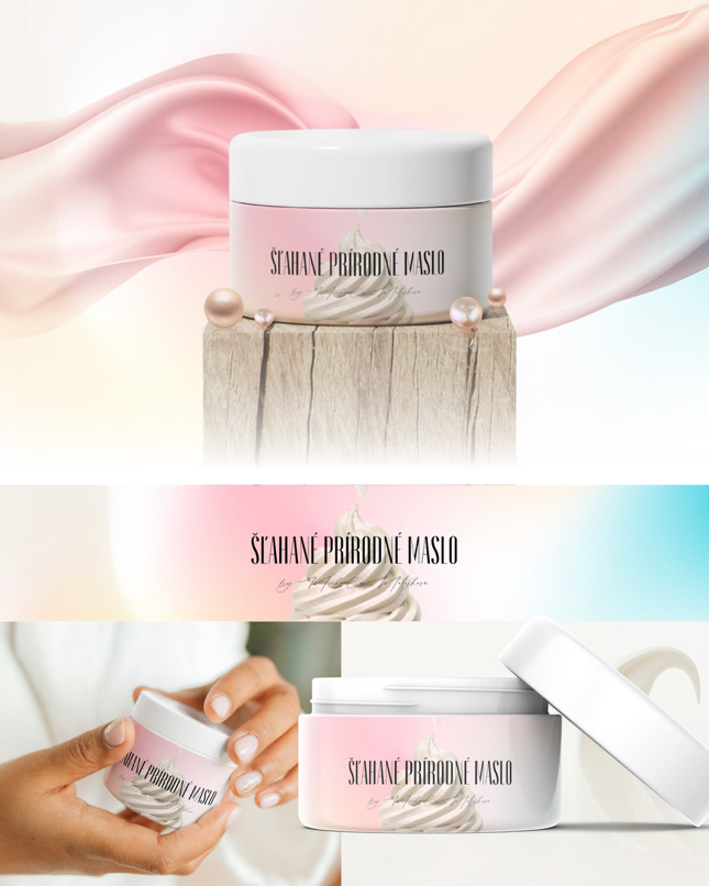 Šľahané maslo By Michaella Matuskova s vôňou ROSE GOLD 100 ml