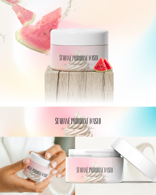 Šľahané maslo By Michaella Matuskova s vôňou MELÓN 100ml